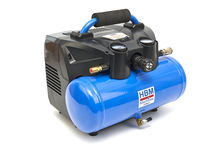 Hbm Draagbare Compressor Liter Op Volt Ah Accu Hbm Machines