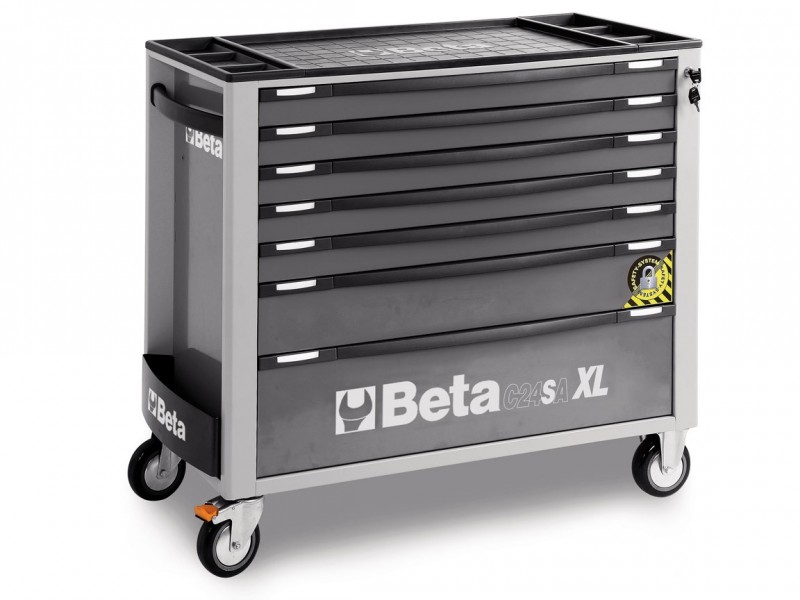 Beta Chariot à outils 7 tiroirs XL Gris - C24Sa-Xl 7/G*MPN024002272