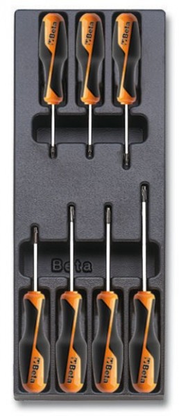 Beta T205 - Incrustation d'outils 7 pièces