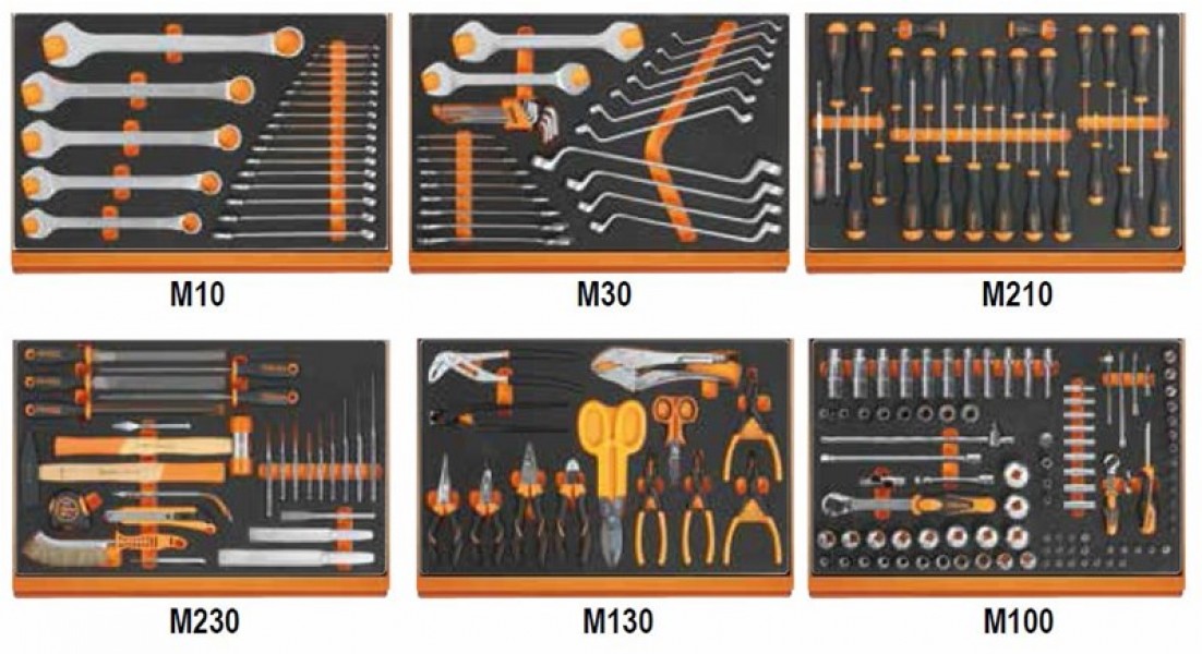 Ensemble d'incrustations Beta 214 Tools - 5988 U6/MP-XL