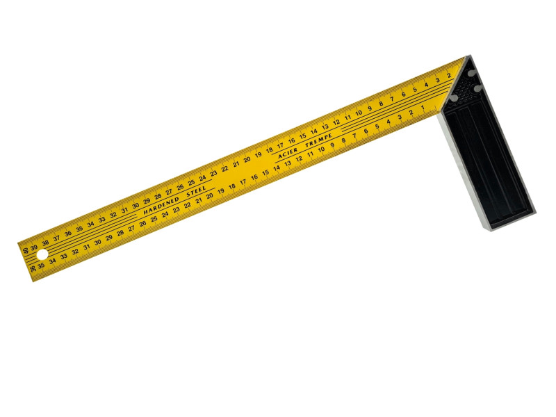 ToolVizion winkelhaak 400 mm, zwart geel