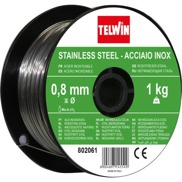 Telwin RVS lasdraad 0.8 mm 1 kg