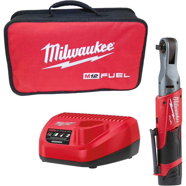 Milwaukee accu ratelsleutel, 12 Volt 2,0 Ah, M12 FIR38201B