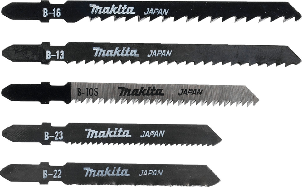Makita 5-tlg. Stichsägeblatt-Set für Holz, Metall und Kunststoff