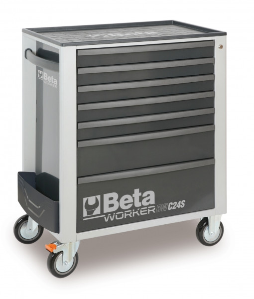 Beta Chariot à outils rempli 7 tiroirs, 240 pièces, BW 2400S G/7 E-S