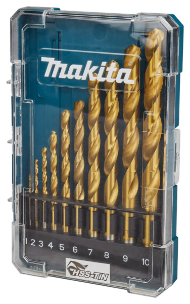 Makita metaalborenset 10-delig D-72849