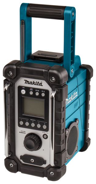 Makita DMR116 10,8 - 18-V-Li-Ion-Akku-Bauradio - FM/AM - funktioniert mit Netz und Batterie