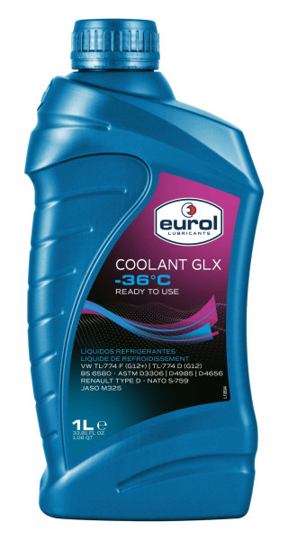 Eurol Coolant -36°C GLX 1 liter