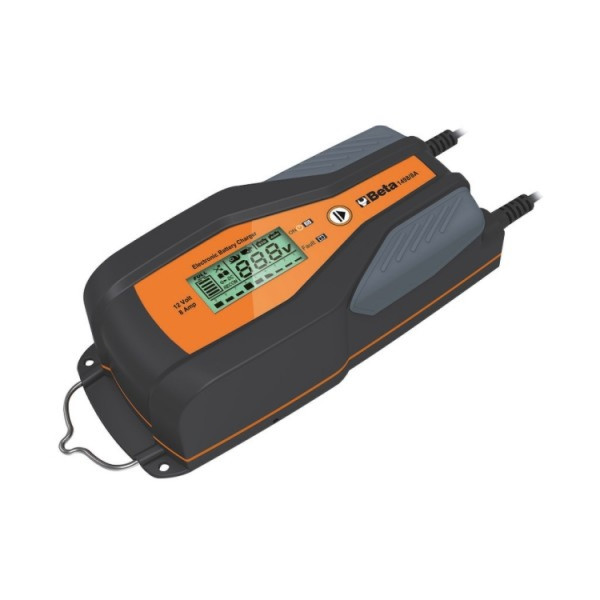 Chargeur de batterie électronique Beta pour voitures et véhicules utilitaires, 12 volts, 1498/8 A
