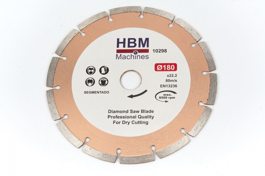 Disque de coupe diamanté de HBM