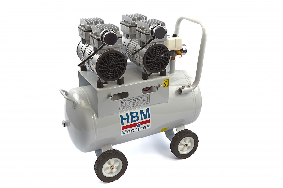 Compresseur professionnel à faible bruit HBM 50 litres