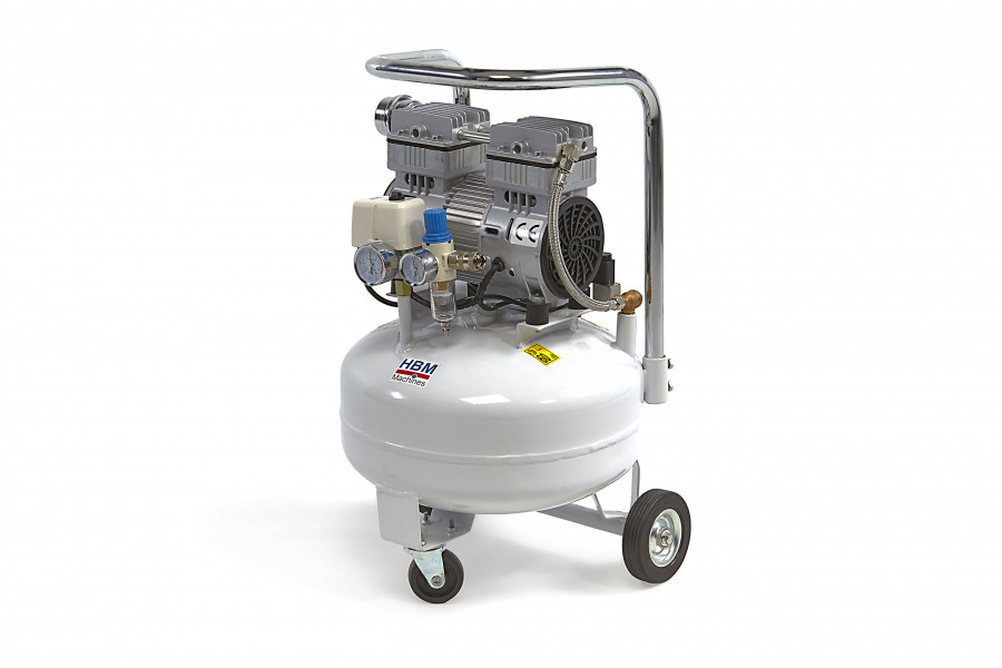 HBM 25 Liter Professionele Low Noise Compressor