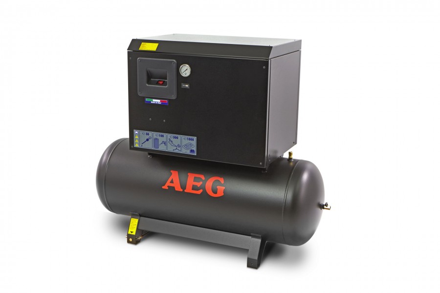 AEG 270 Liter 10 PS schallgedämpfter Kompressor