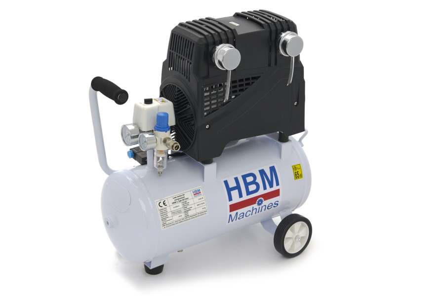 HBM Professional Low Noise Kompressor - 1,5 PS - 30 Liter