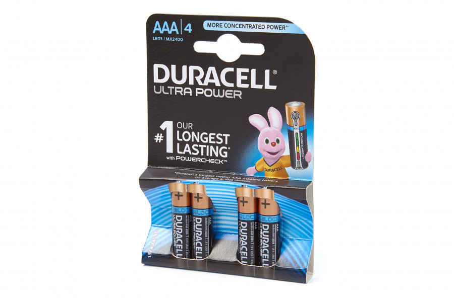Duracell Alkaline Ultra Power AAA 4st.
