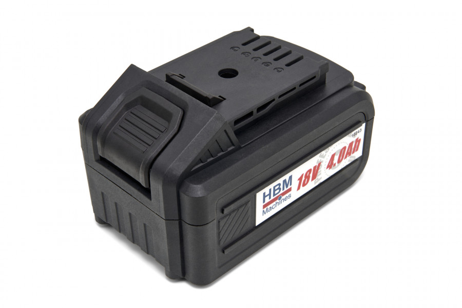 HBM Batterie pour la scie à métaux HBM portable et démontable de 18 volts 4,0 Ah
