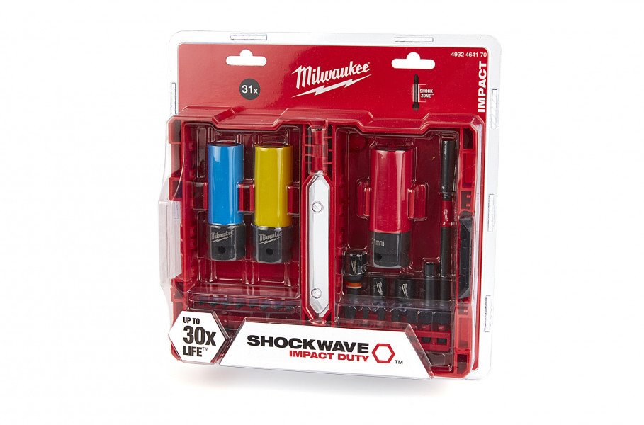Milwaukee 4932464170 31-teiliges Shockwave Impact Duty Bit Set