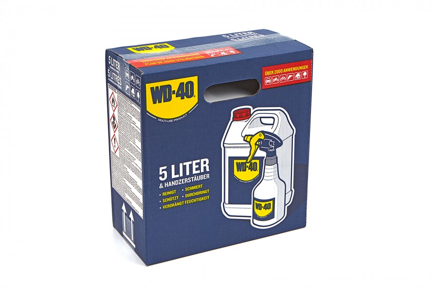 WD-40 5-Liter-Kanister-Schmiermittel + Pumpzerstäuber