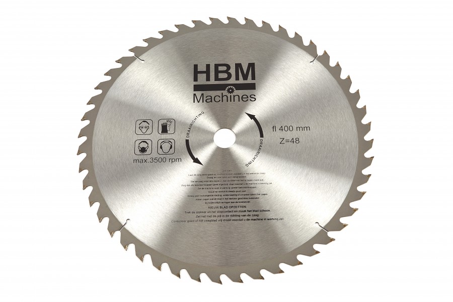 HBM 400 x 48T Lame de scie circulaire pour bois - ASHAT 30 mm