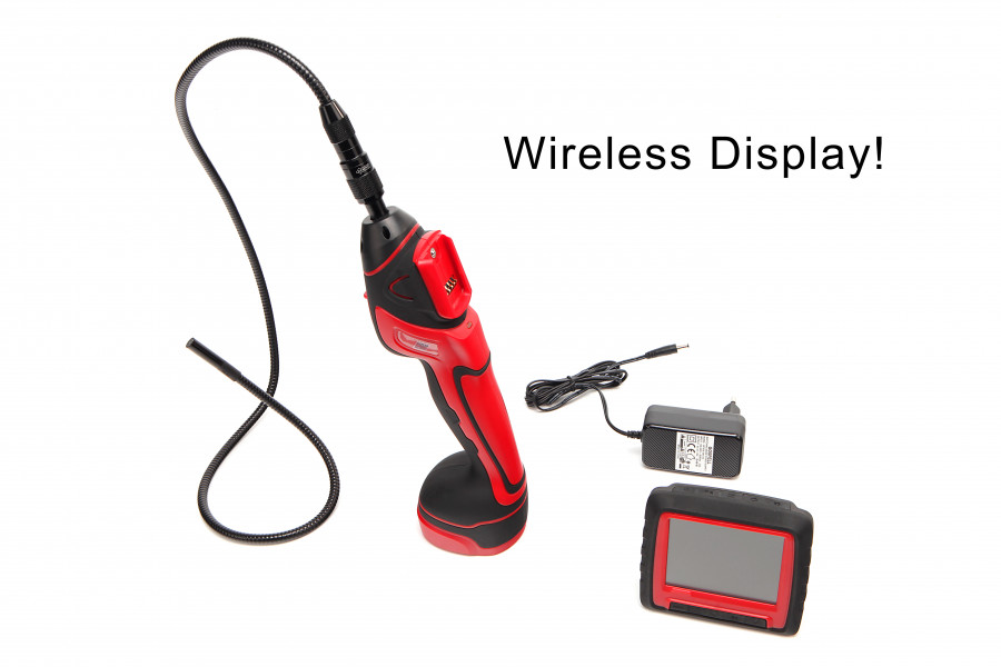 HBM Inspectiecamer / Endoscoop met afneembare en draadloze display Model 4