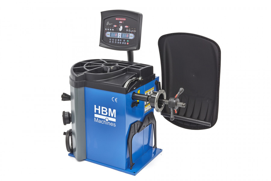 HBM Professionelle digitale Reifenauswuchtmaschine