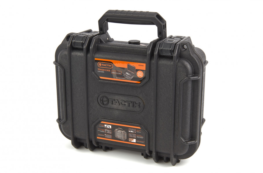 Tactix IP65 Wasser-, staub- und stoßfester Polypropylen-Koffer 23,5 x 19 x 12 cm