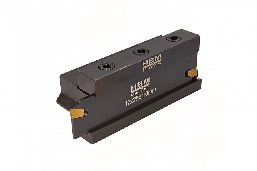 HBM-Plattenhalter mit 2mm HM-Einsatz