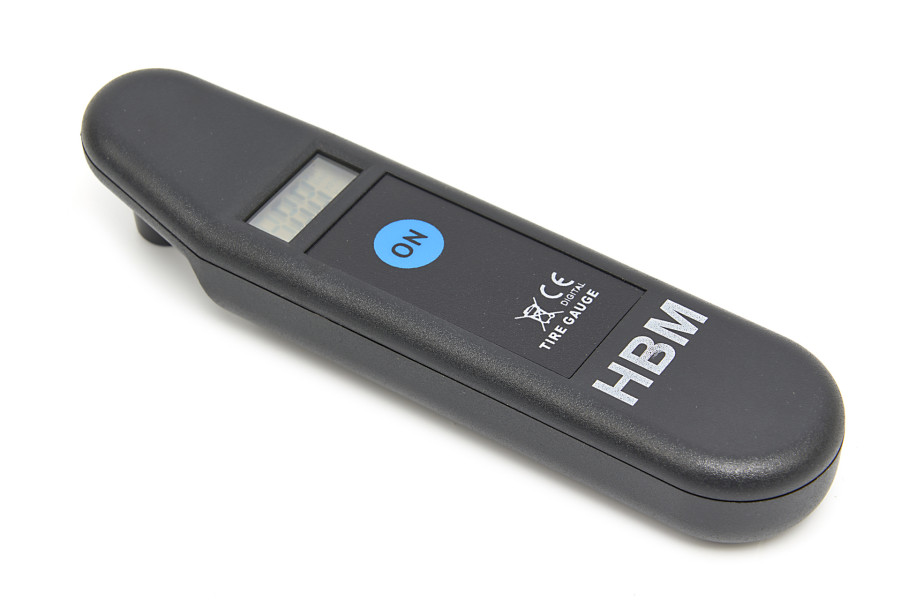 HBM Manomètre numérique de pression des pneus avec affichage LCD 0,2 - 10,4 bar