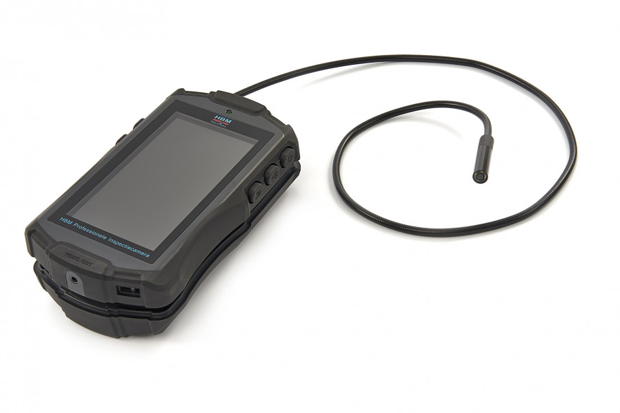 HBM professionelle Inspektionskamera, Endoskop mit 110 mm Vollfarb-LC-Display