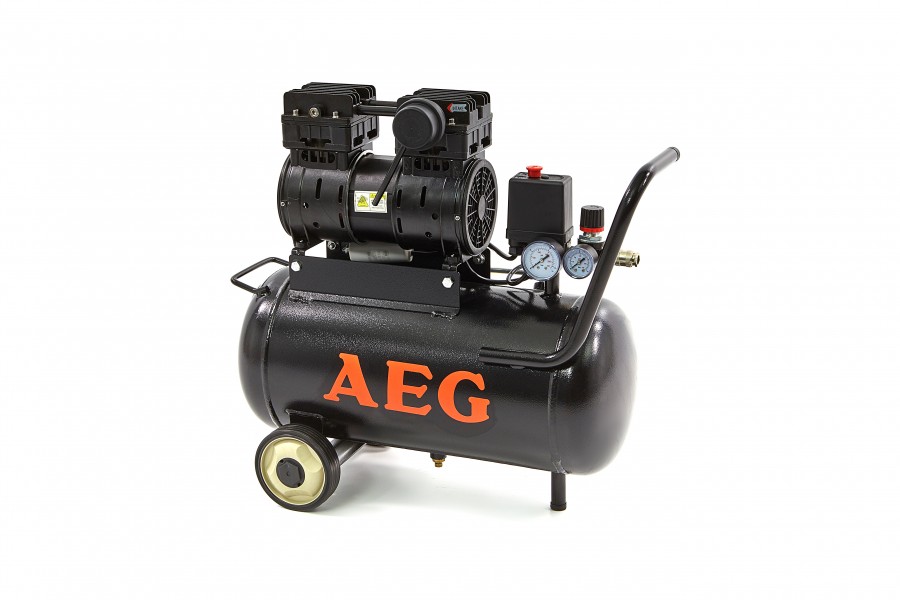 AEG 24 Liter Professioneller geräuscharmer Kompressor