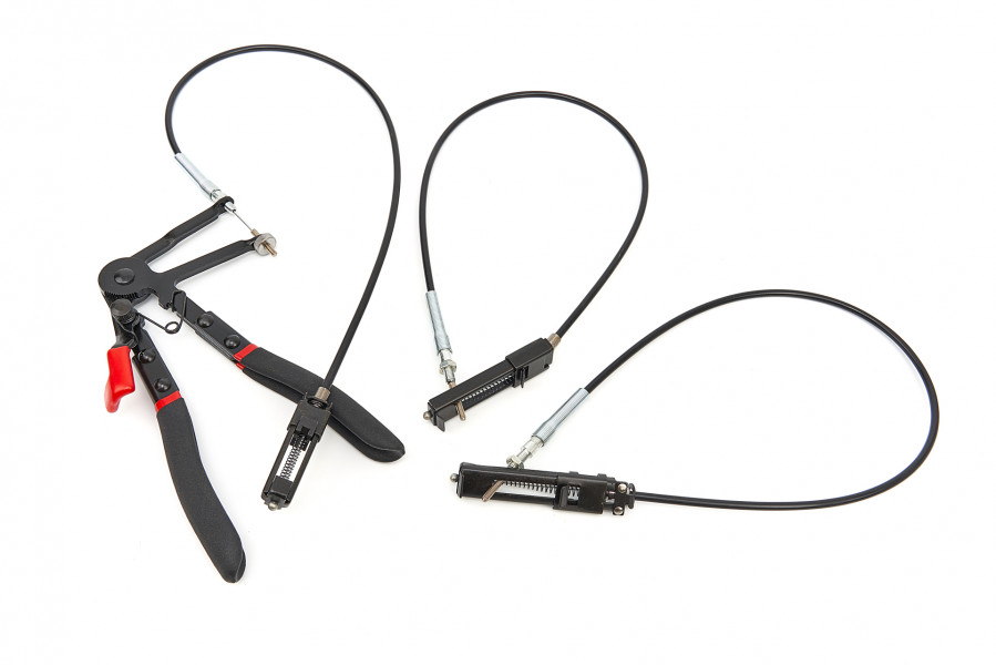 Pince professionnelle pour colliers de serrage HBM avec câbles interchangeables
