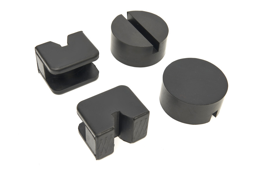 HBM universele rubberen krik adapter pads set 4-delig