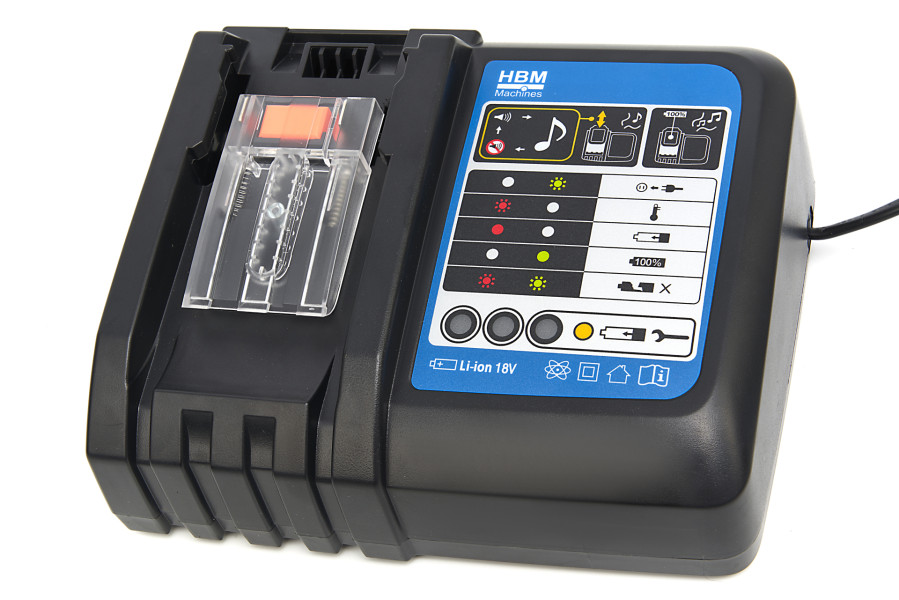 HBM-Ladegerät für die hydraulische Presszange 18 Volt 4,0 Ah