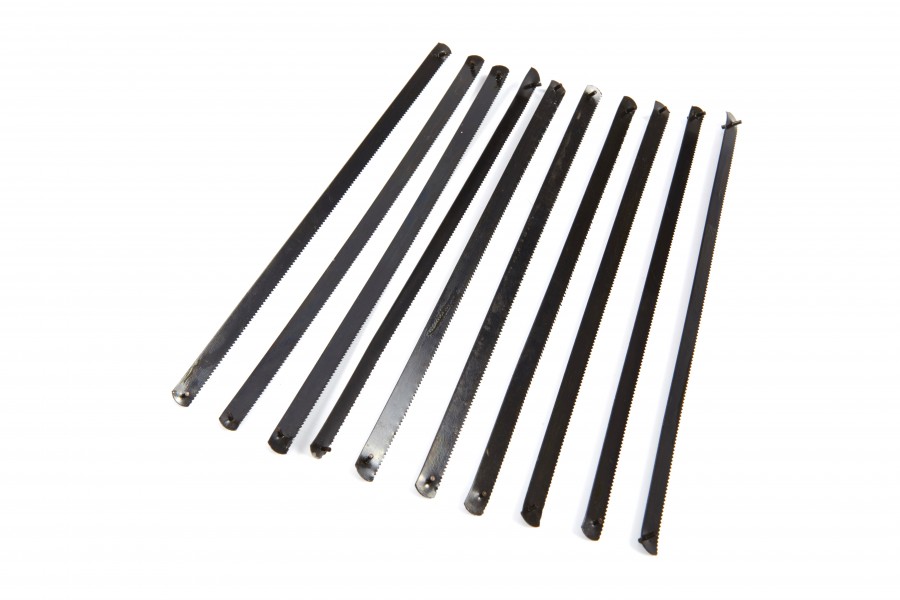 Lames de scie à métaux Silverline Junior 150 mm Pack A 10 pièces pour cadre de scie à métaux