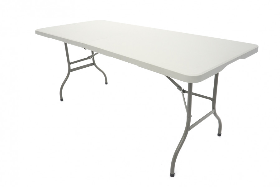 Erro Table PVC Pliable - 180 cm - Blanc