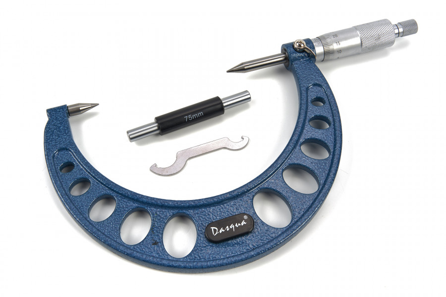 Micromètre extérieur à point numérique Dasqua Professional 0,01 mm 75-100 mm