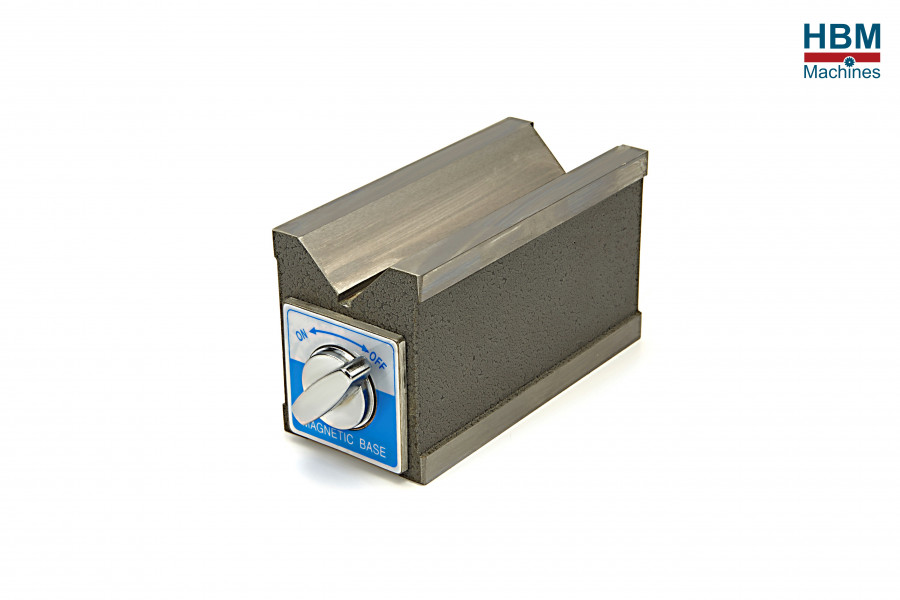 HBM-Magnetprismenblock mit Ein/Aus-Schalter Modell 2