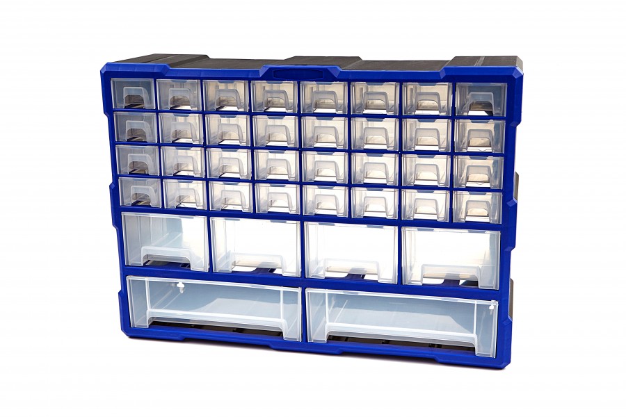 Armoire à compartiment HBM 38 tiroirs, armoire à casiers, casier de rangement