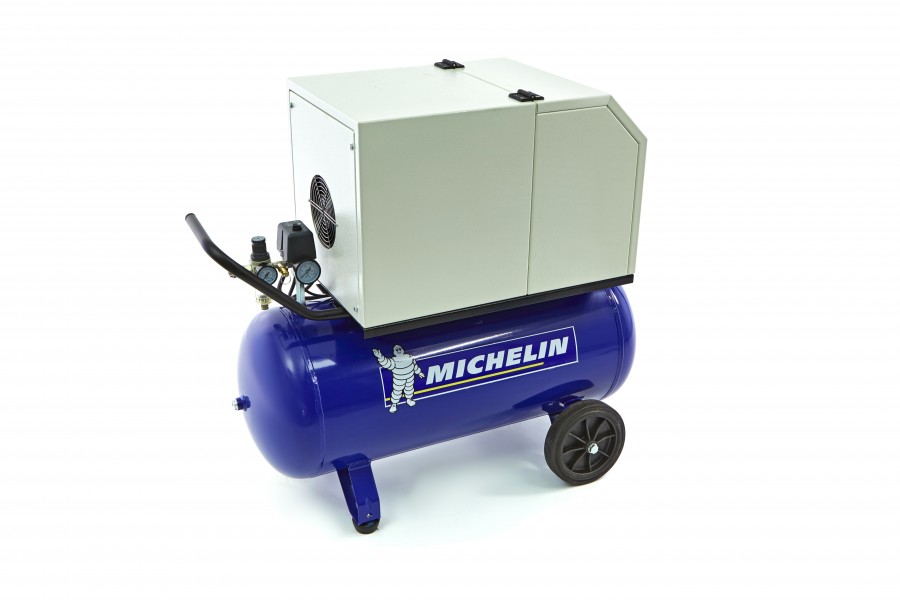 Michelin 3 PK 90 Liter Geluidgedempte Compressor VX 360/90