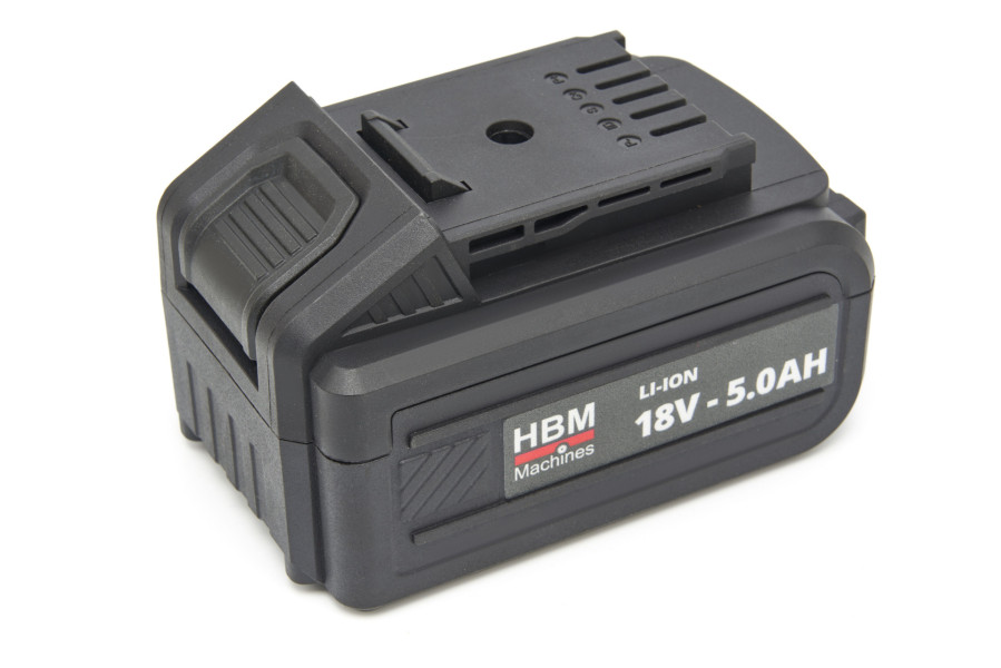 HBM Batterie Li-ion 18 volts 5,0 AH pour perceuse de sol