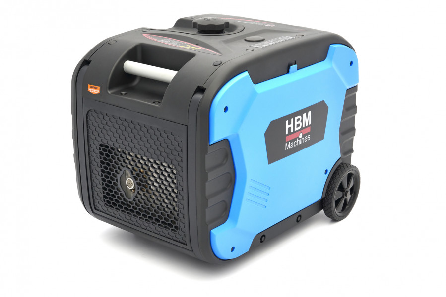 HBM professioneller 4-Takt-Generator/Wechselrichter mit 4200-W-Benzinmotor und Fernbedienung