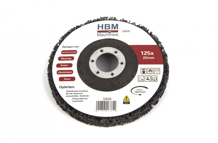 HBM Clean Schleifscheibe für Winkelschleifer – 115 mm