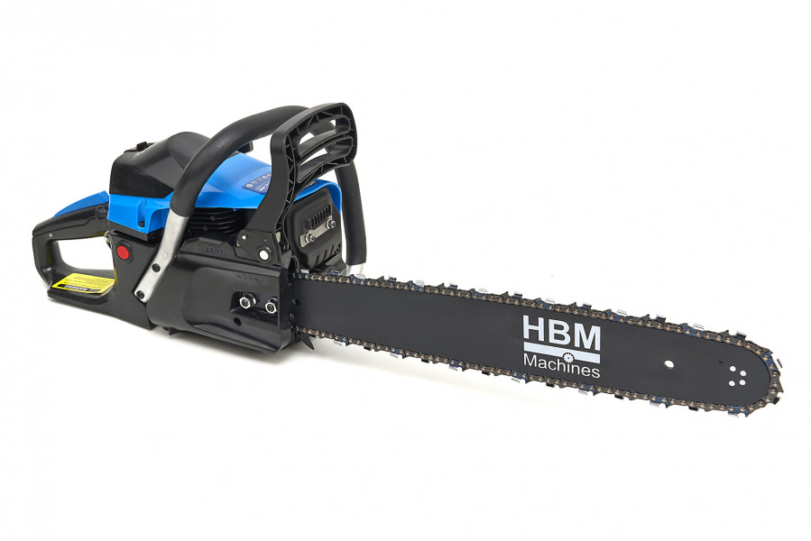 HBM Professional 58 ccm Kettensäge mit 500 mm Sägeblatt und 2-Takt Benzinmotor