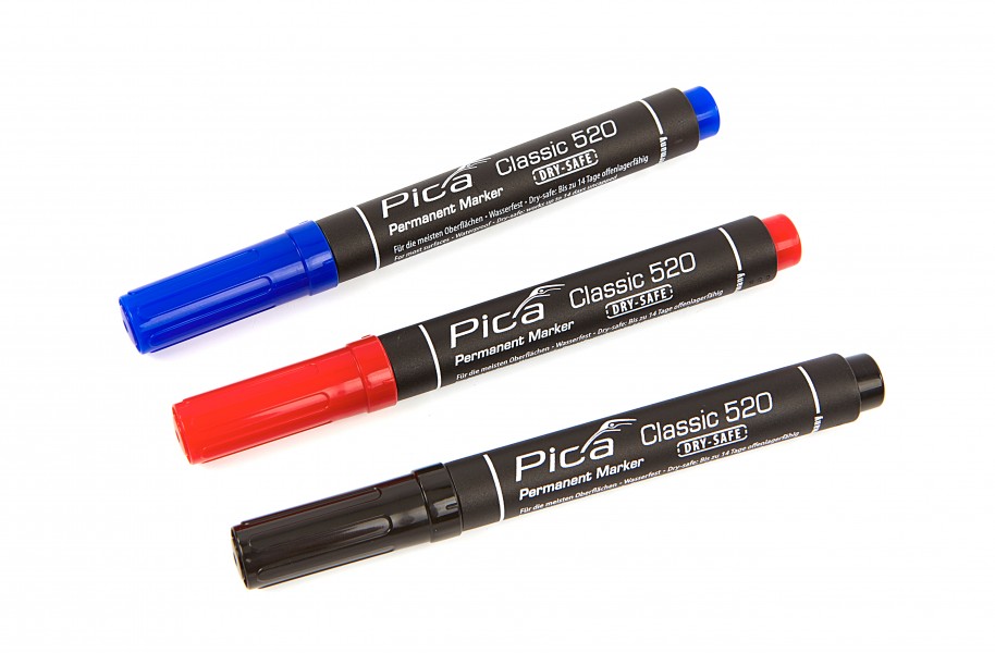 Pica 520 Permanent Marker 1-4 mm Rund