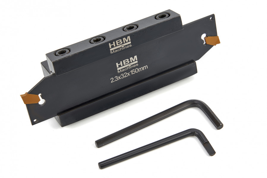 HBM 25 mm Support de séparation avec 3 mm. Insert en carbure