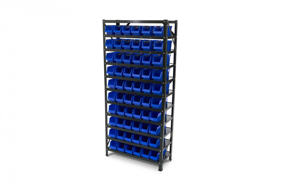 HBM Armoire, Système de stockage, Rack avec 60 bacs de stockage