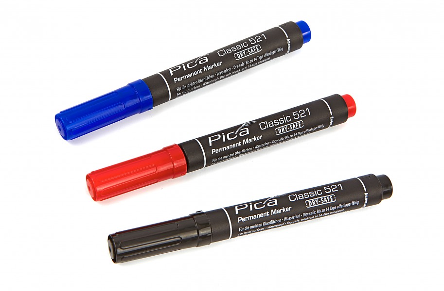 Pica 521 Permanent Marker 2-6 mm Beitel