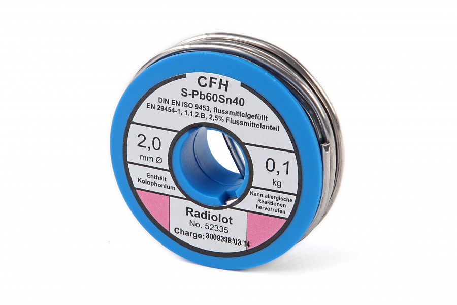 CFH Elektronicasoldeer – WL 325 100 Gr / 1,0 mm