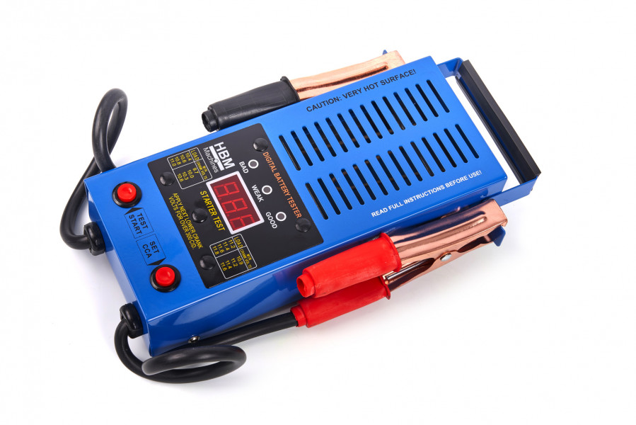 HBM 125 Ampere professionelles digitales Batterieprüfgerät - 12 Volt