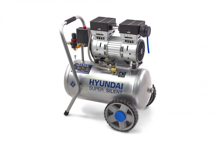 Hyundai 24 Liter Professionele Low Noise Compressor